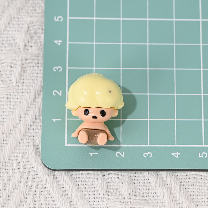 Perforated Rubber SP Little Girl Bubble Matra DIY Phone Chain Accessories Beads Pen Handmade Loose Beads