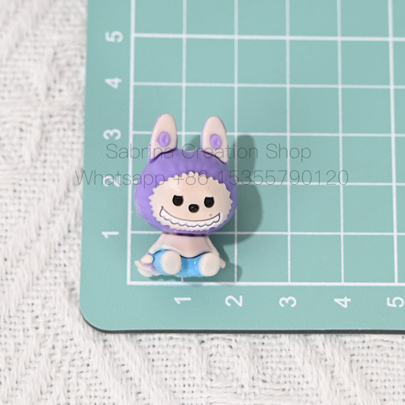 Perforated Rubber SP Little Girl Bubble Matra DIY Phone Chain Accessories Beads Pen Handmade Loose Beads