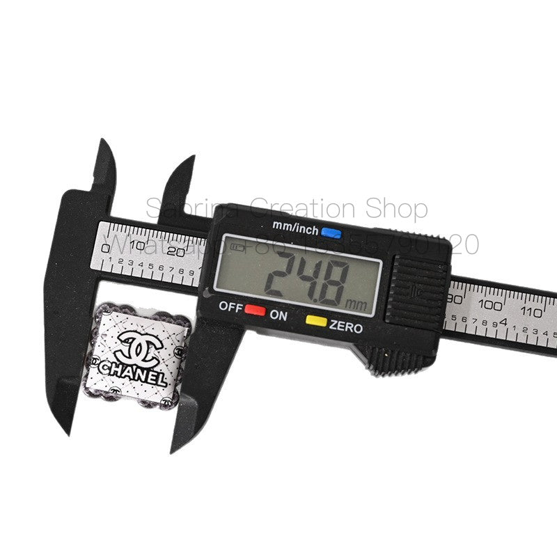 100pcs-Designer Floral Beaded Heart Bag Charm DIY Phone Chain AccessoryBeaded Decoration