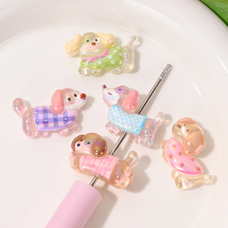 High-Quality UV Colorful 3D Cartoon Cute Bubble Beads DIY Phone Chain Material Accessories