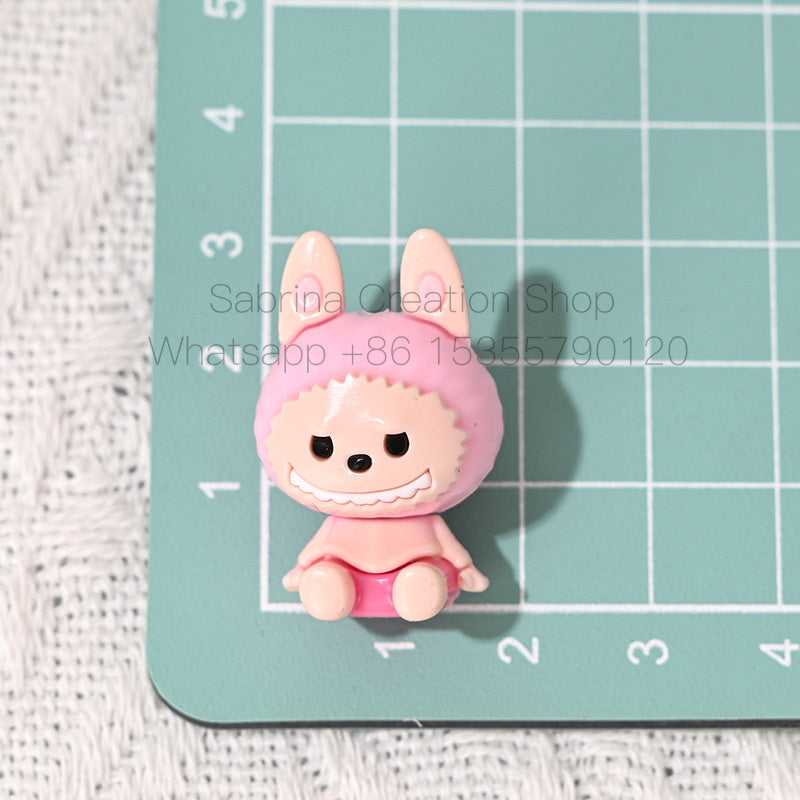 Perforated Rubber SP Little Girl Bubble Matra DIY Phone Chain Accessories Beads Pen Handmade Loose Beads