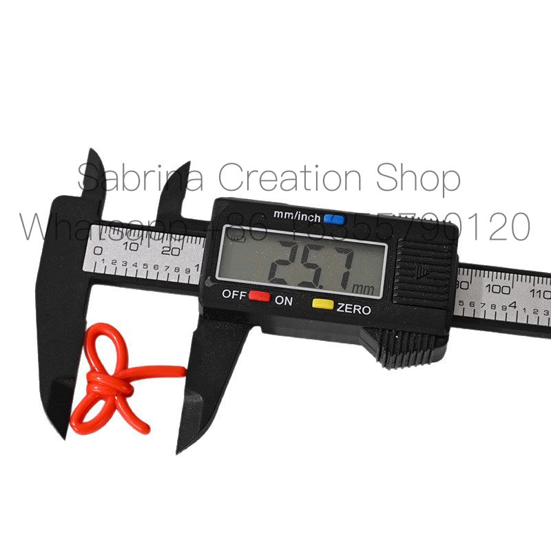 27mm Bowknot Acrylic Beads Through Hole Bow Tie DIY Phone Chain Accessories Beading Pen Materials Loose Beads